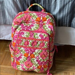 Vera Bradley paisley laptop backpack